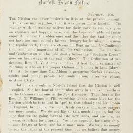 Southern Cross Log: Issue 61, May 1900