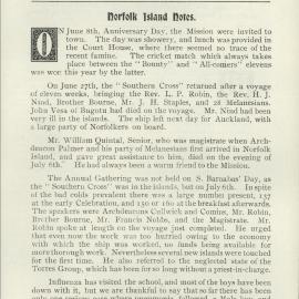 Southern Cross Log: Issue 123, August 1905