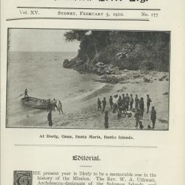 Southern Cross Log: Issue 177, February 1910