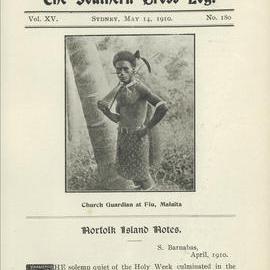 Southern Cross Log: Issue 180, May 1910