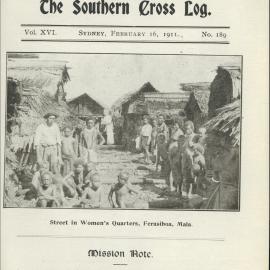 Southern Cross Log: Issue 189, February 1911