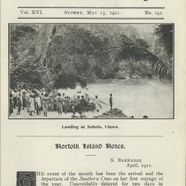 Southern Cross Log: Issue 192, May 1911