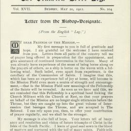 Southern Cross Log: Issue 204, May 1912