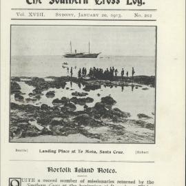Southern Cross Log: Issue 212, January 1913