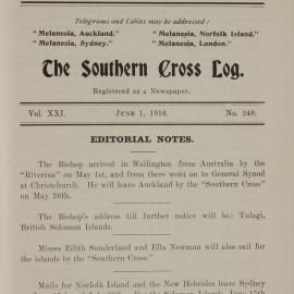 Southern Cross Log: Issue 248, June 1916