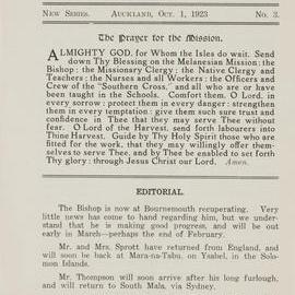 Southern Cross Log: Issue 3, October 1923