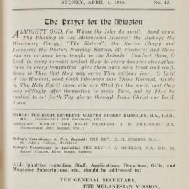 Southern Cross Log: Issue 47, April 1935