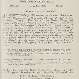 Southern Cross Log: Issue 51, April 1936