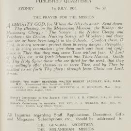 Southern Cross Log: Issue 52, July 1936