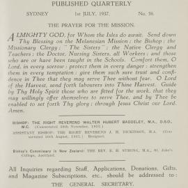 Southern Cross Log: Issue 56, July 1937