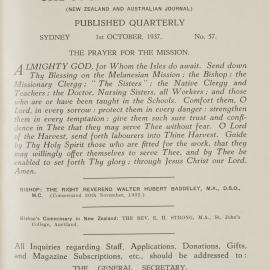 Southern Cross Log: Issue 57, October 1937