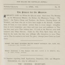Southern Cross Log: Issue 59, April 1938