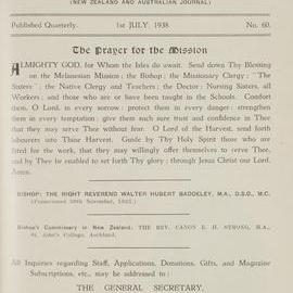 Southern Cross Log: Issue 60, July 1938