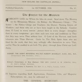 Southern Cross Log: Issue 61, October 1938