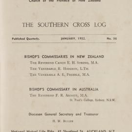Southern Cross Log: Issue 36, January 1952