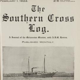 Southern Cross Log: Annual Report for 1921