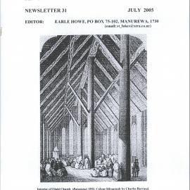 Anglican Historical Society: July 2005 - Newsletter 31