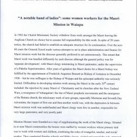 Anglican Historical Society: December 2009 - Newsletter 43