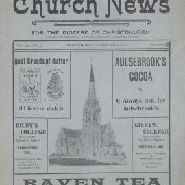 The Church News: Issue 11, November 1911