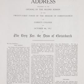 The Church News: Issue 11, November 1912 Supplement