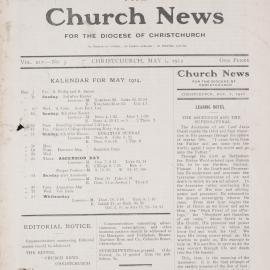 The Church News: Issue 5, May 1914