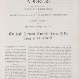 The Church News: Issue 11, November 1915 Supplement