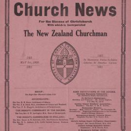 The Church News: Issue 12, May 1920