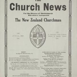 The Church News: Issue 1, June 1920