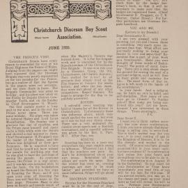 The Church News: Issue 1, June 1920 Supplement