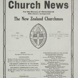 The Church News: Issue 1, July 1920