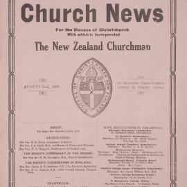 The Church News: Issue 2, August 1920