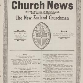 The Church News: Issue 11, May 1921