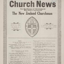 The Church News: Issue 1, July 1921