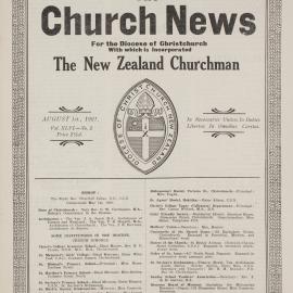 The Church News: Issue 2, August 1921