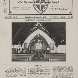 The Church News: Issue 5, November 1922