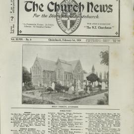 The Church News: Issue 8, February 1924
