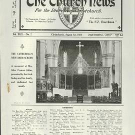 The Church News: Issue 2, August 1924
