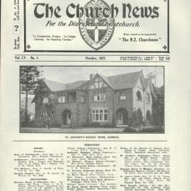 The Church News: Issue 4, October 1925