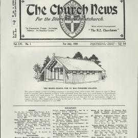 The Church News: Issue 1, July 1926