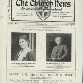 The Church News: Issue 5, November 1929