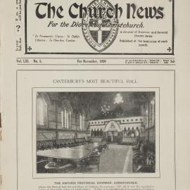 The Church News: Issue 5, November 1930