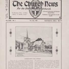 The Church News: Issue 1, July 1932