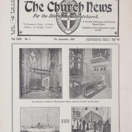 The Church News: Issue 3, September 1932