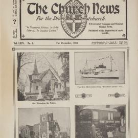 The Church News: Issue 6, December 1933