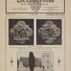The Church News: Issue 1, July 1934