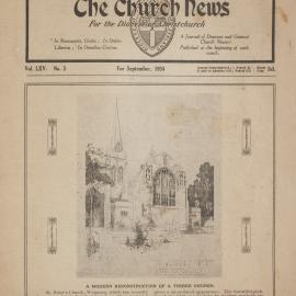 The Church News: Issue 3, September 1934