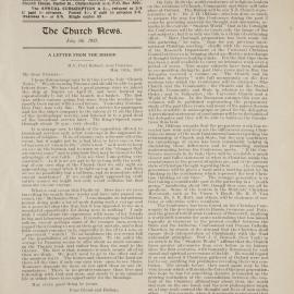The Church News: Issue 1, July 1937