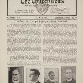 The Church News: Issue 9, March 1938