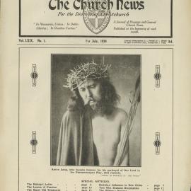 The Church News: Issue 1, July 1938