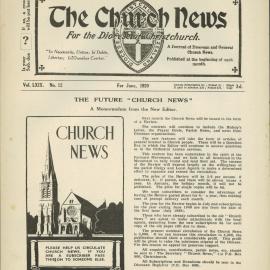 The Church News: Issue 12, June 1939